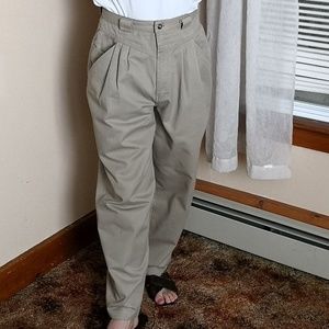 Vintage 1980s Bugle Boy Khaki Pants